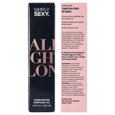 Simply Sexy All Night Long Pheromone Perfume Oil Roll On Perfume Spray
